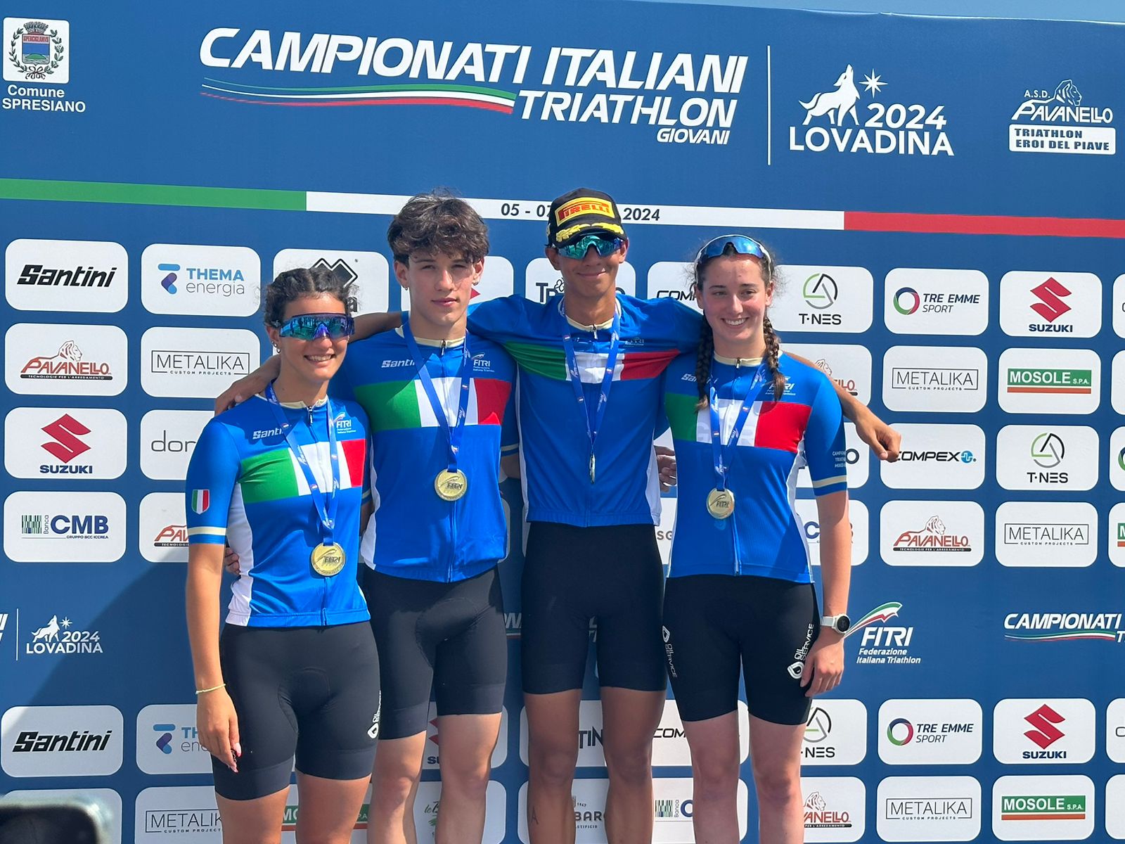 Bella Gar Italian Nationals team