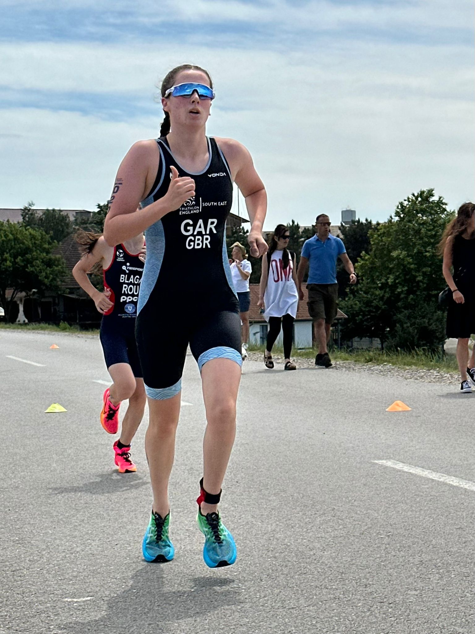 Bella Gar running for GBR